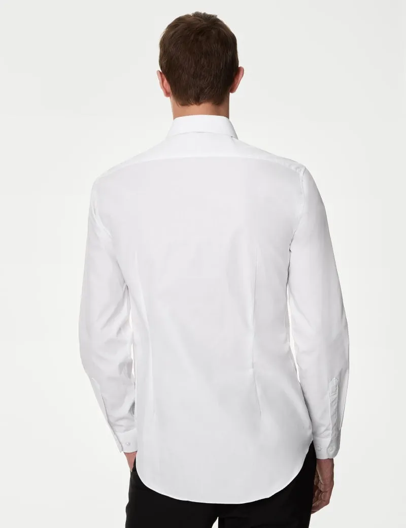3pk Skinny Fit Easy Iron Shirts