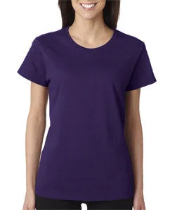 5000L Gildan Missy Fit Heavy Cotton T-Shirt Purple