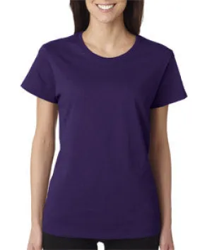 5000L Gildan Missy Fit Heavy Cotton T-Shirt Purple