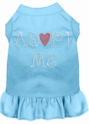 Adopt Me Rhinestone Dress Baby Blue Med