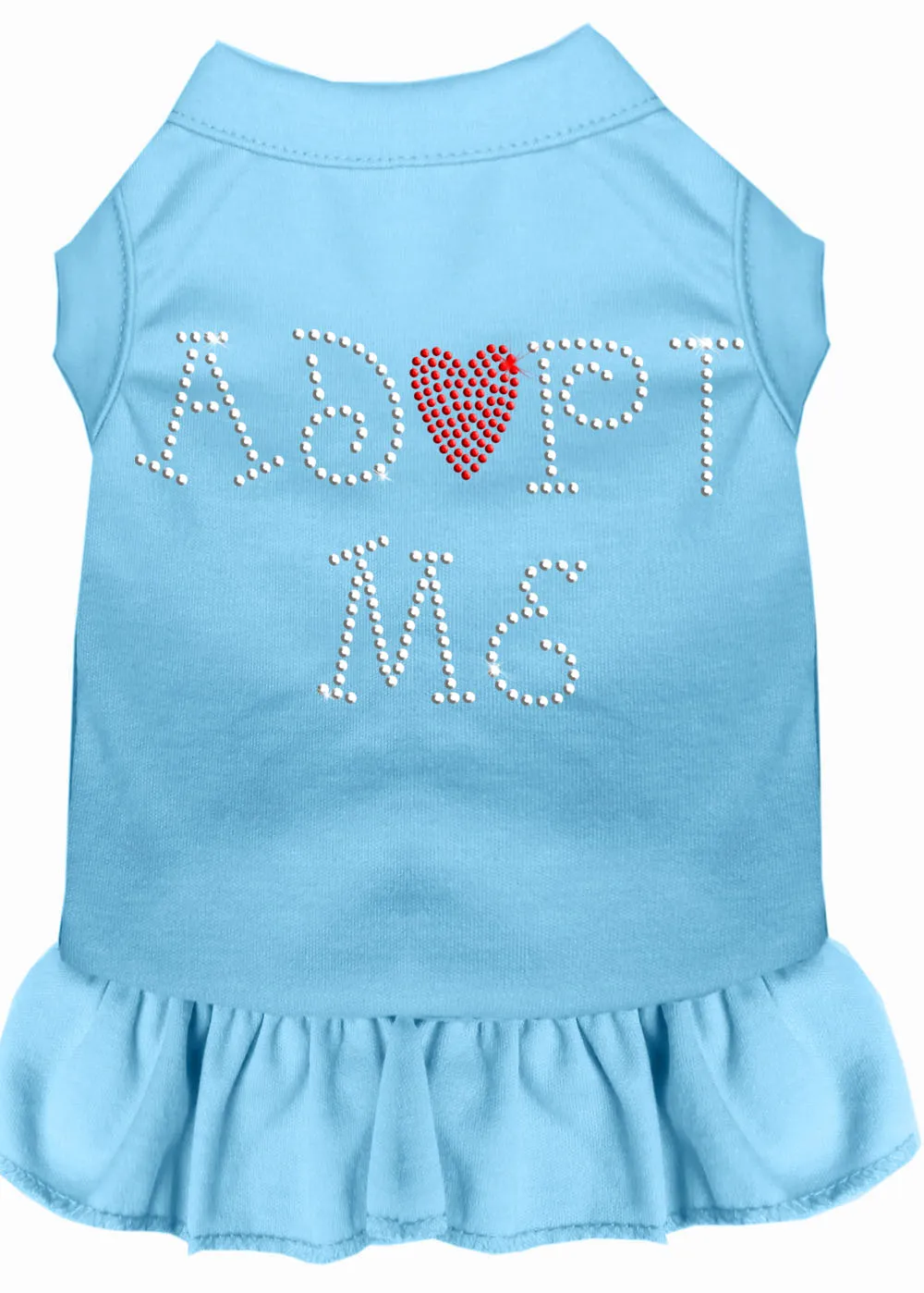 Adopt Me Rhinestone Dress Baby Blue Med