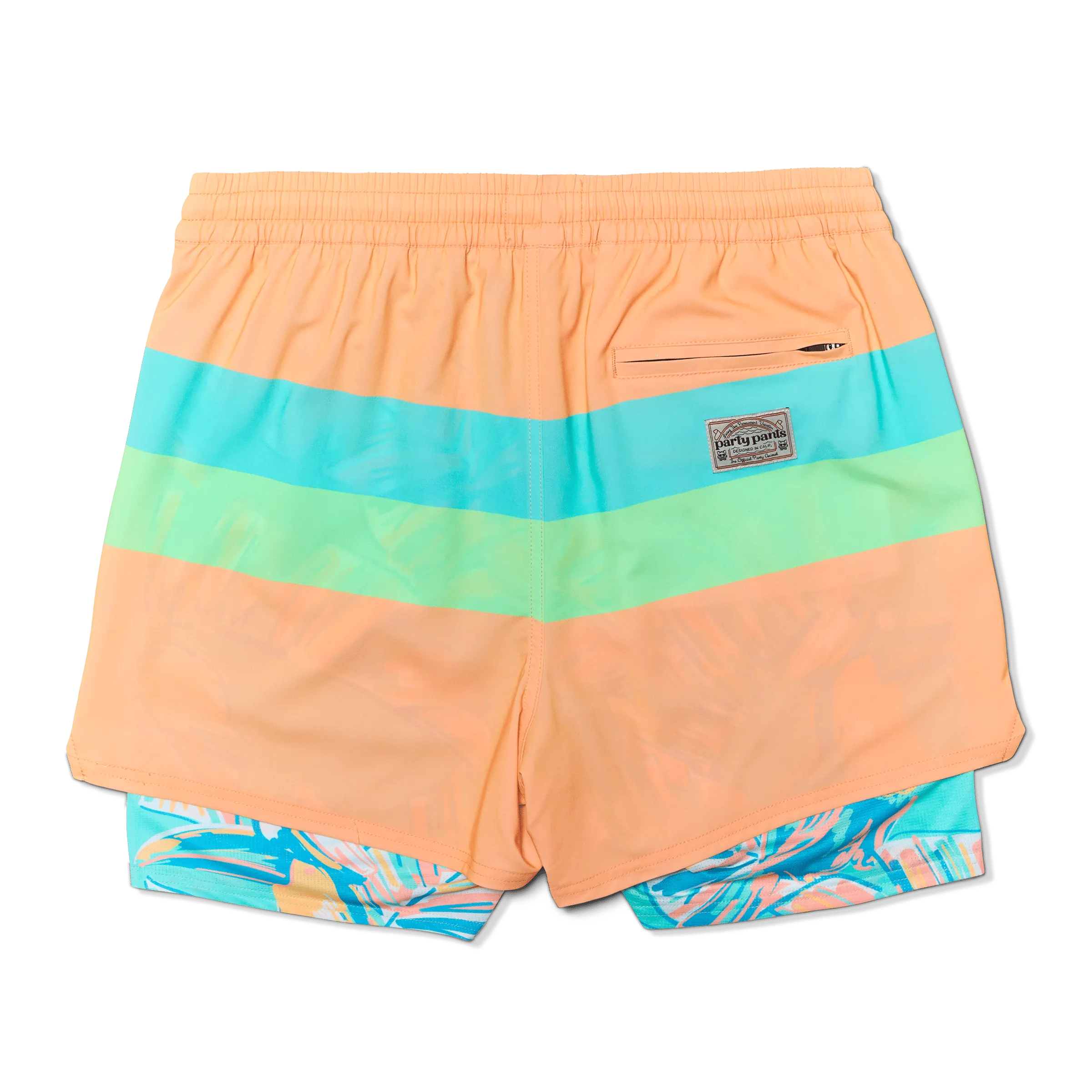 All American 4" Coral Sport Mode Shorts