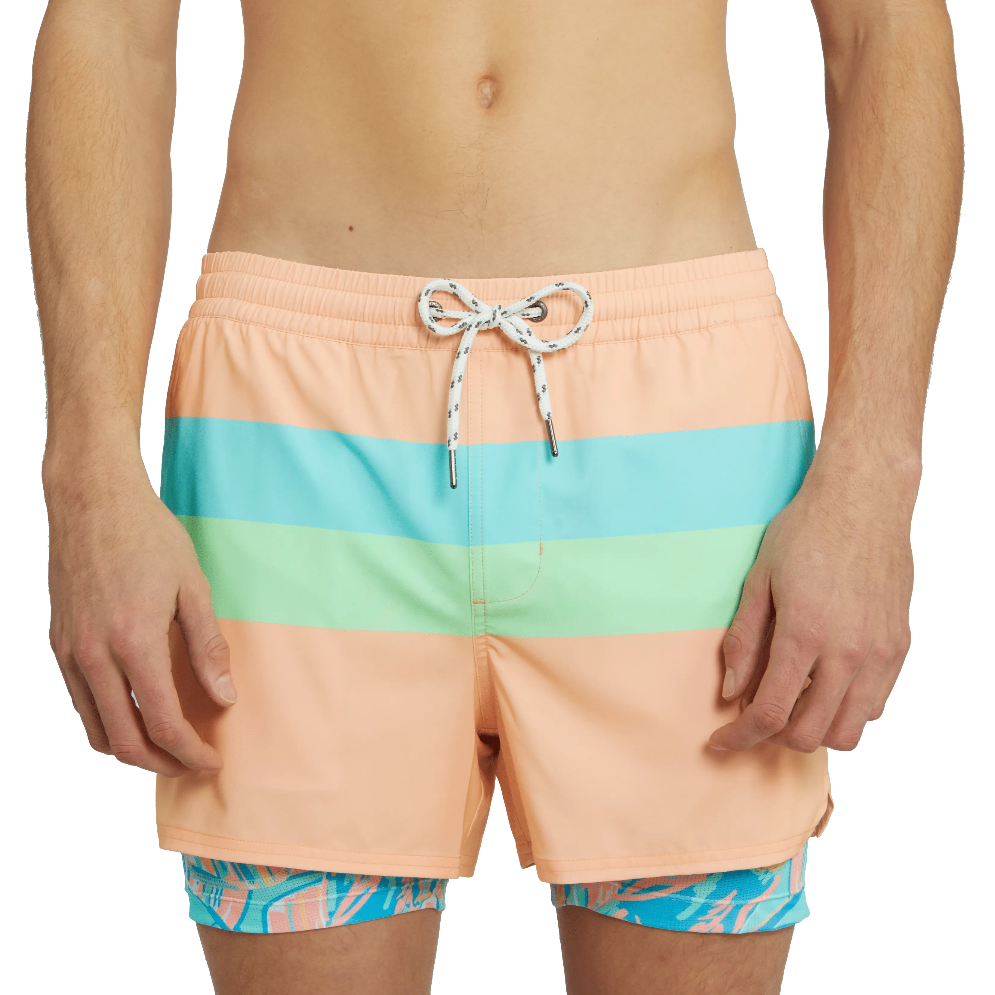 All American 4" Coral Sport Mode Shorts