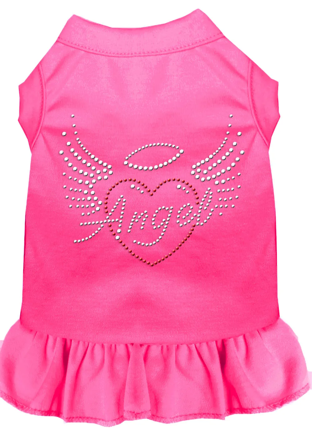 Angel Heart Rhinestone Dress Bright Pink Xxxl