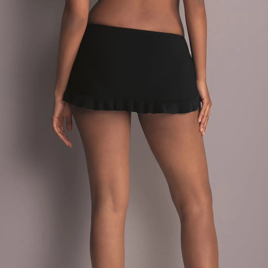 Anita Swimwear Kiki Black Skirt Bikini Bottom 8898