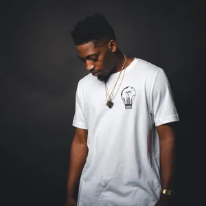Apollo White Graphic T-Shirt