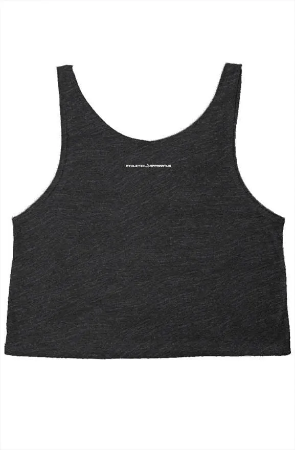 Athletic Apparatus Dark Heather Gray White Logo fl