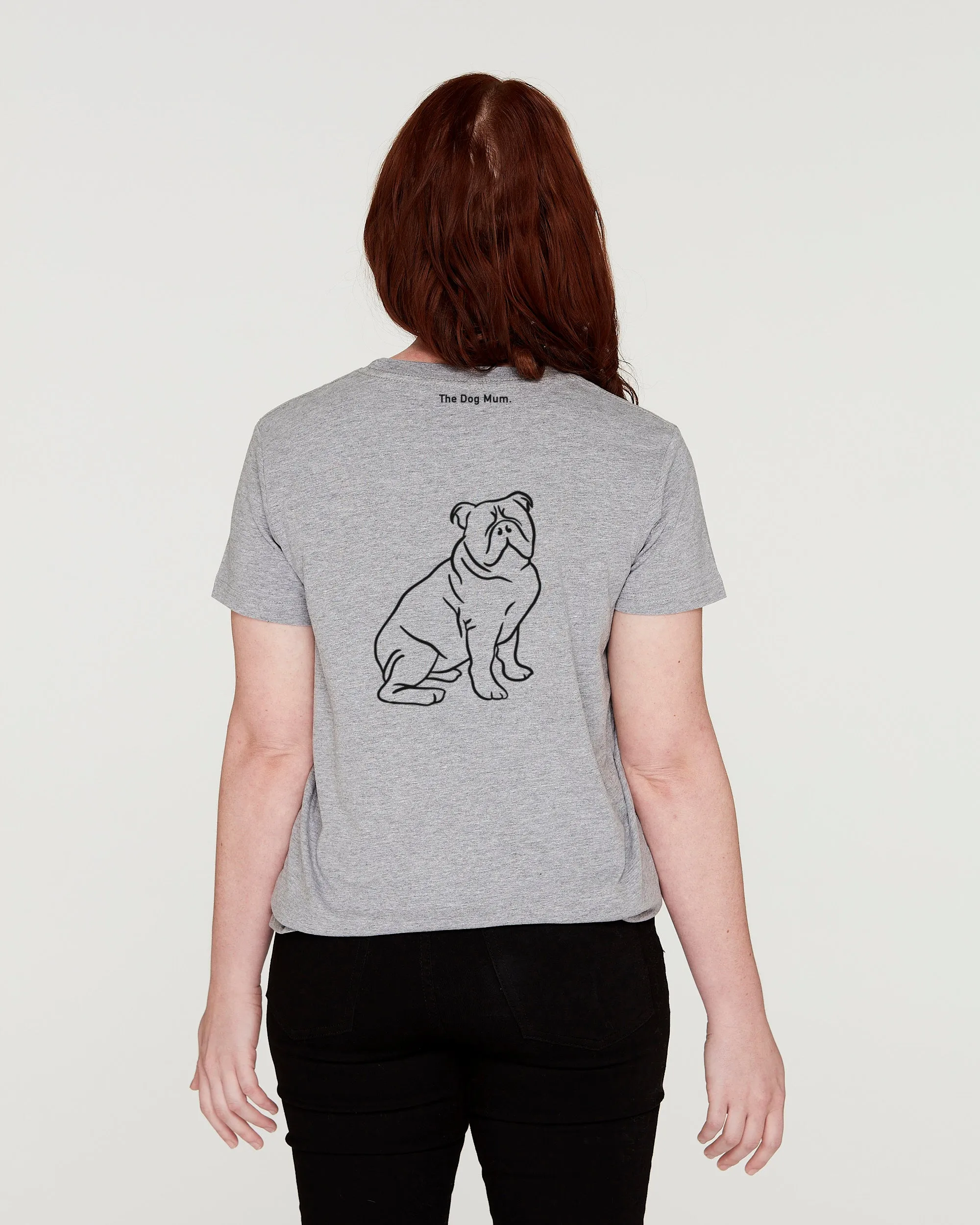 Australian Bulldog Mum Illustration: Classic T-Shirt