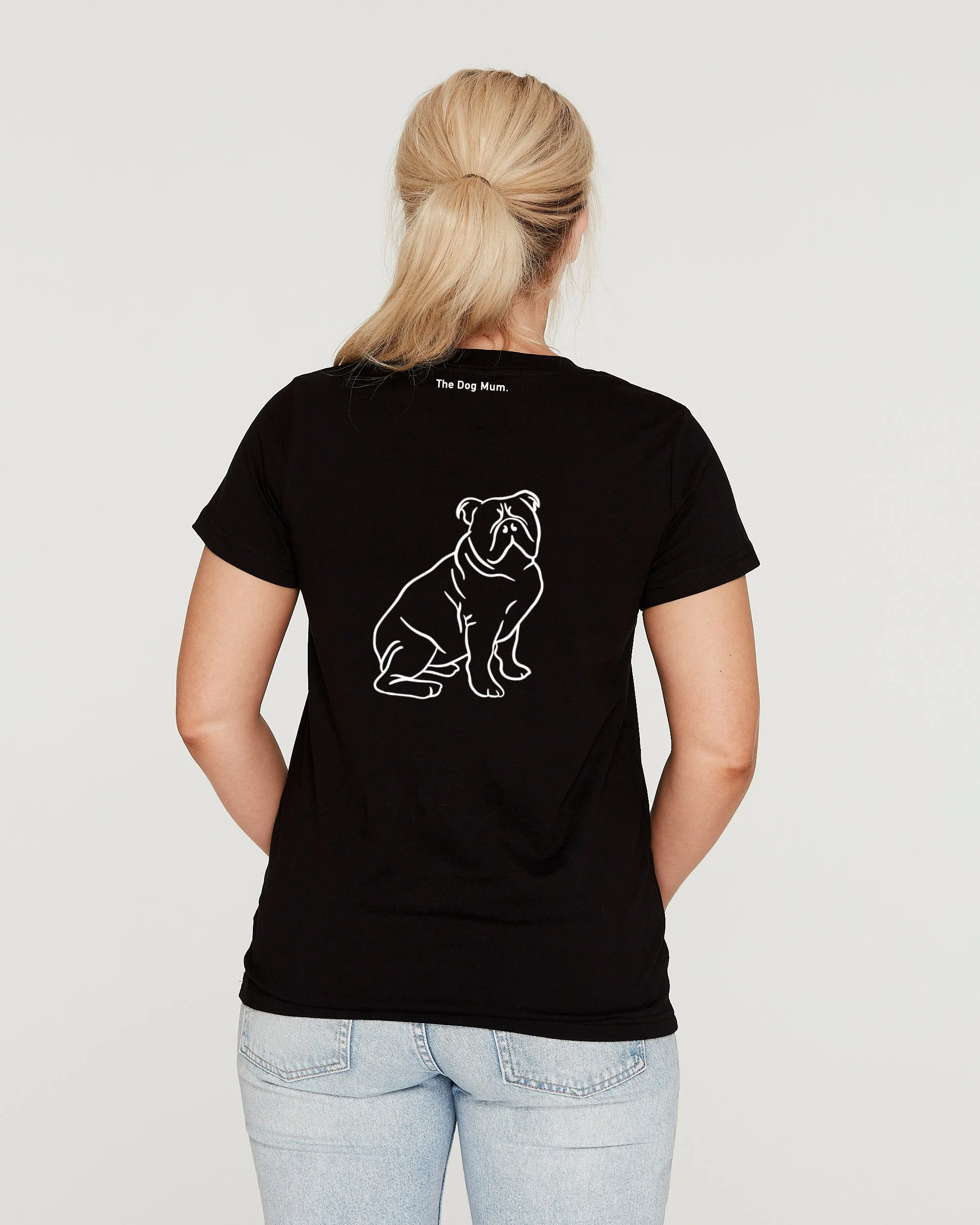 Australian Bulldog Mum Illustration: Classic T-Shirt
