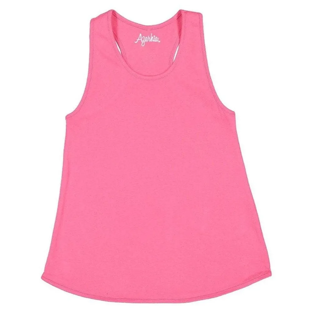 Azarhia Racer Back Tank Top Shirt
