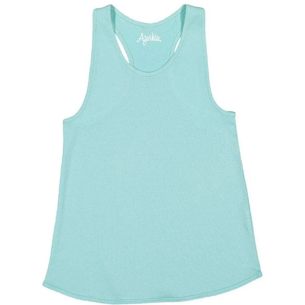 Azarhia Racer Back Tank Top Shirt