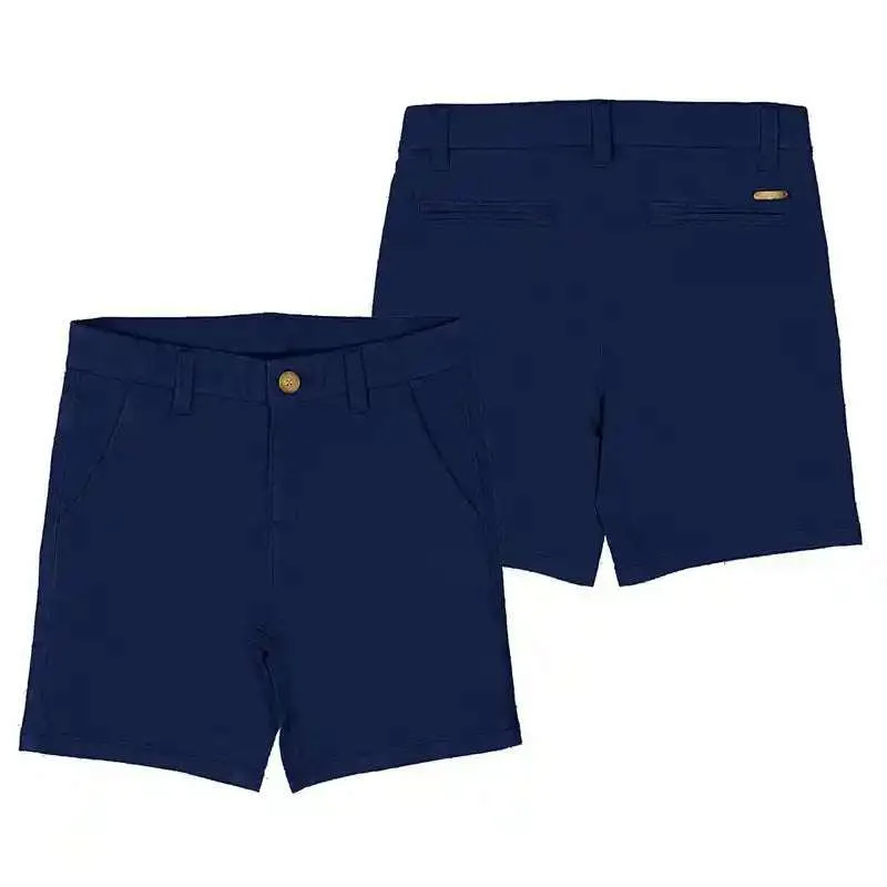 Basic Twill Chino Shorts Navy 202