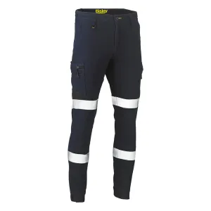 Bisley BPC6335T FLX & Move Taped Stretch Denim Cargo Cuffed Pants