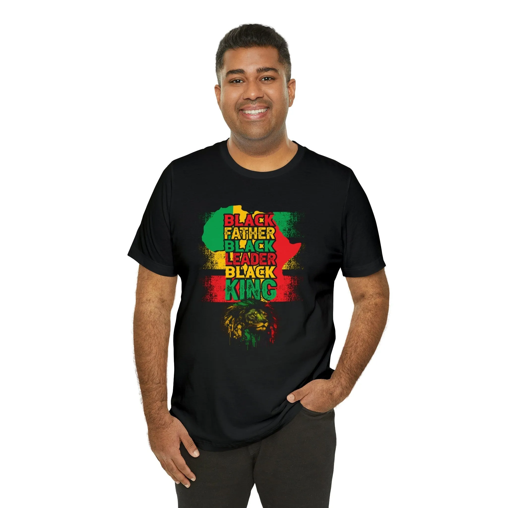 Black Father T-shirt | Black Kings Clothe | Black Leaders Shirt Pattern | African Streetwear Apparel Tshirts