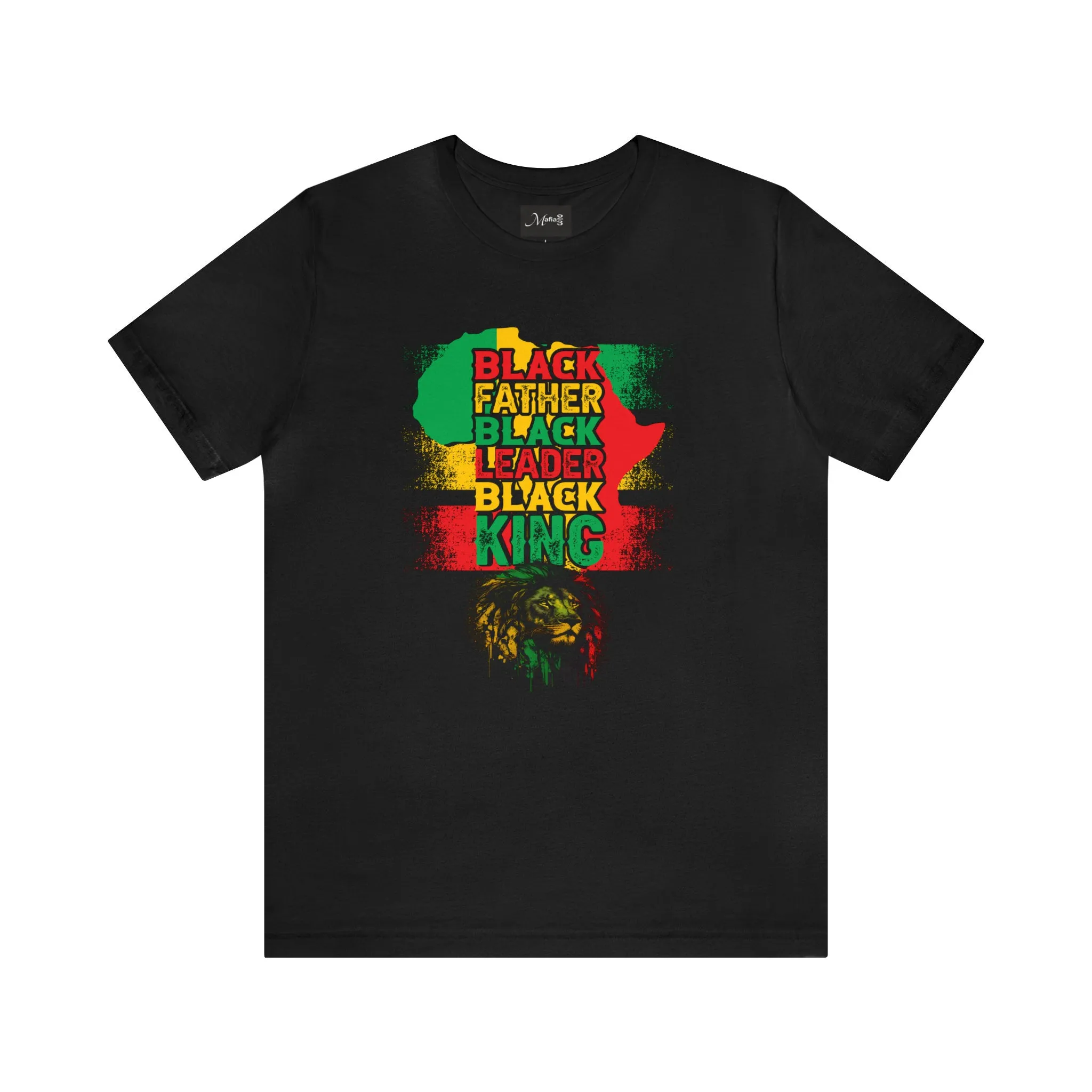 Black Father T-shirt | Black Kings Clothe | Black Leaders Shirt Pattern | African Streetwear Apparel Tshirts