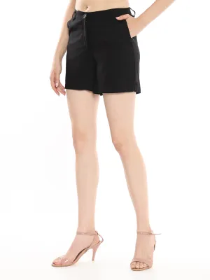 Bobby Comfortable Black Shorts