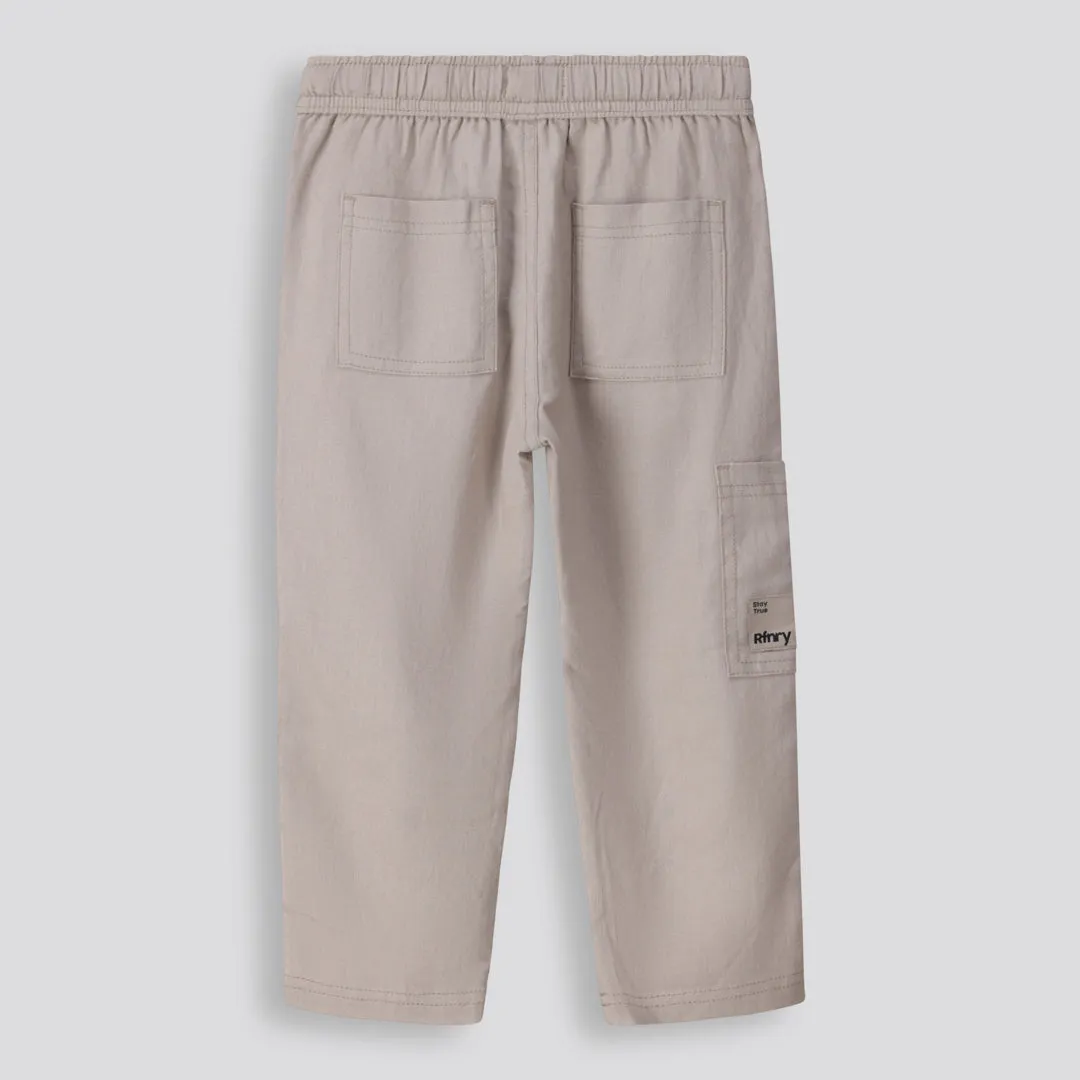 Boys Pull-On Pants _ 153126 _ Biscuit