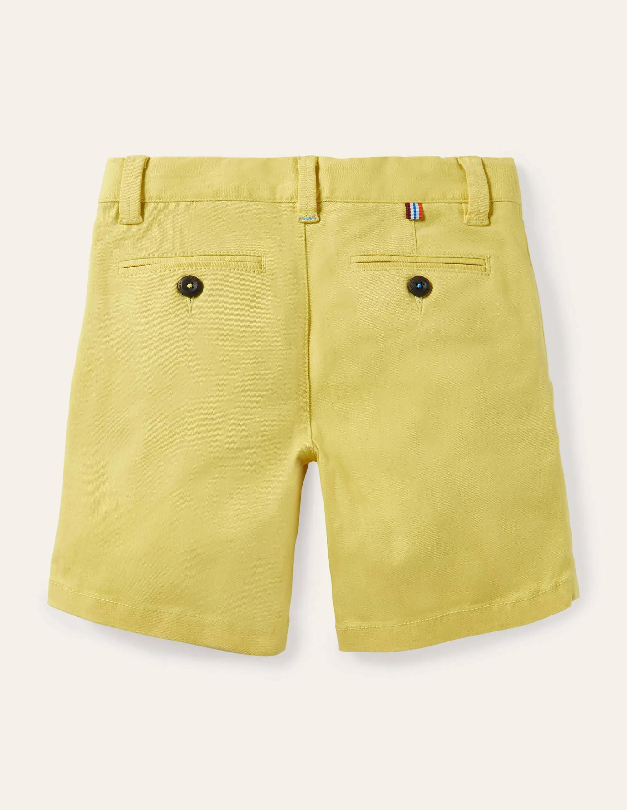 Chino Shorts-Pineapple Yellow