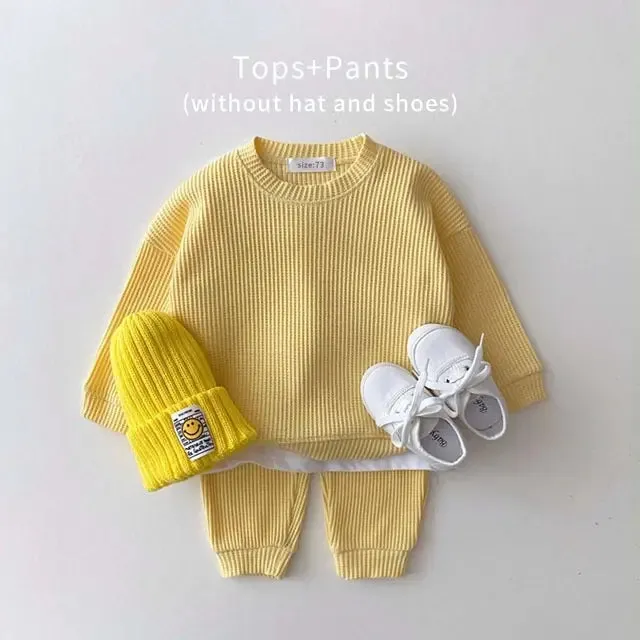 Cotton Knitting Clothing Sets