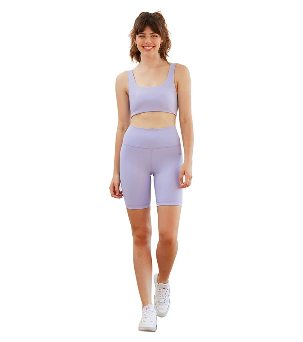 Cream Yoga Drew Biker Shorts 8"