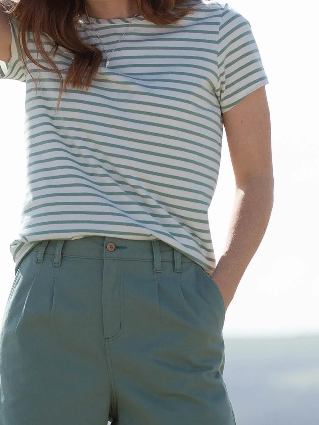 Crichel twill chino shorts