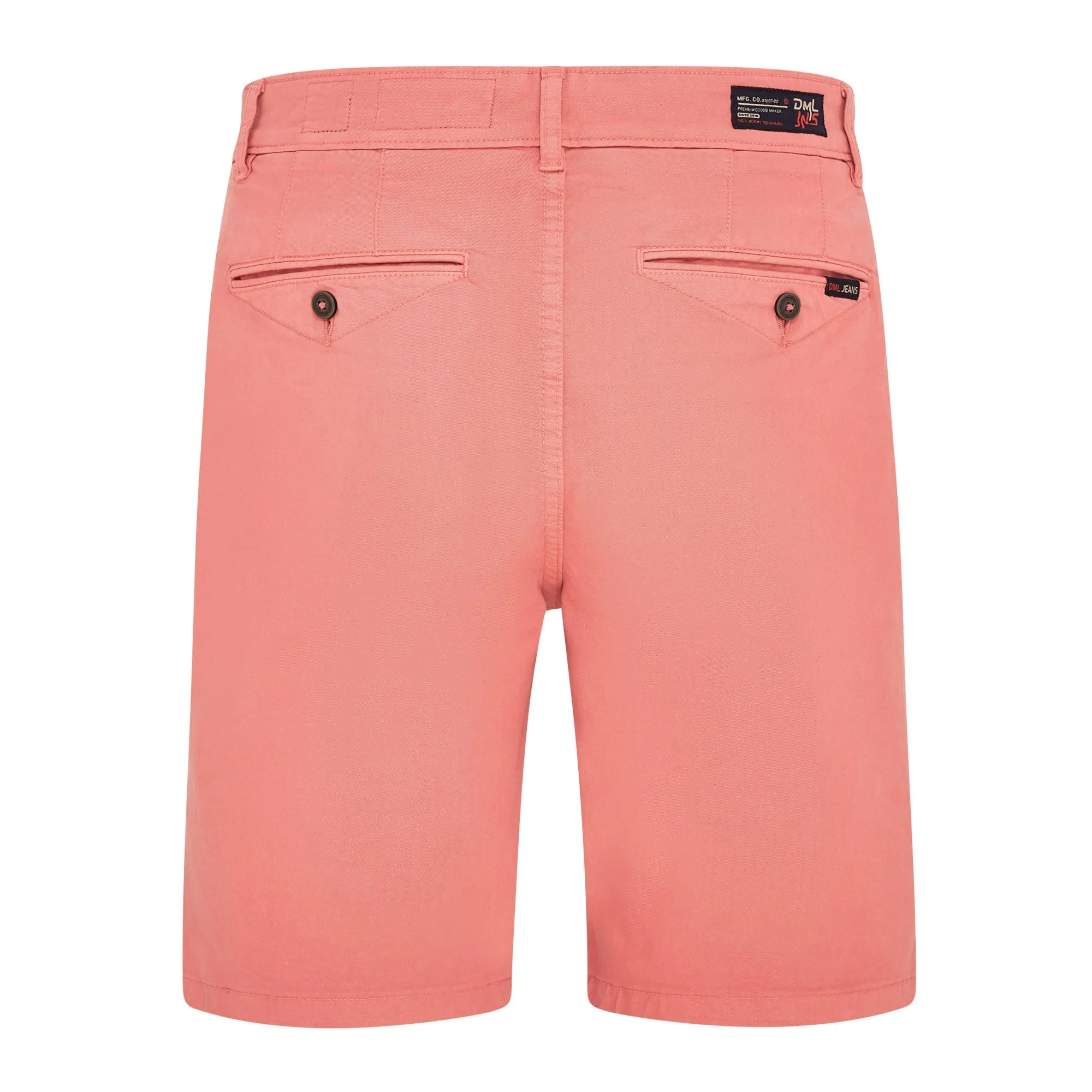 Cross chino short in Coral