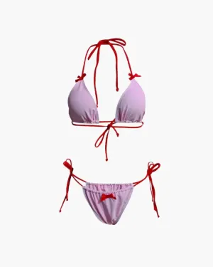 Cyarra – Y2K coquette style – Ribbon bikini set