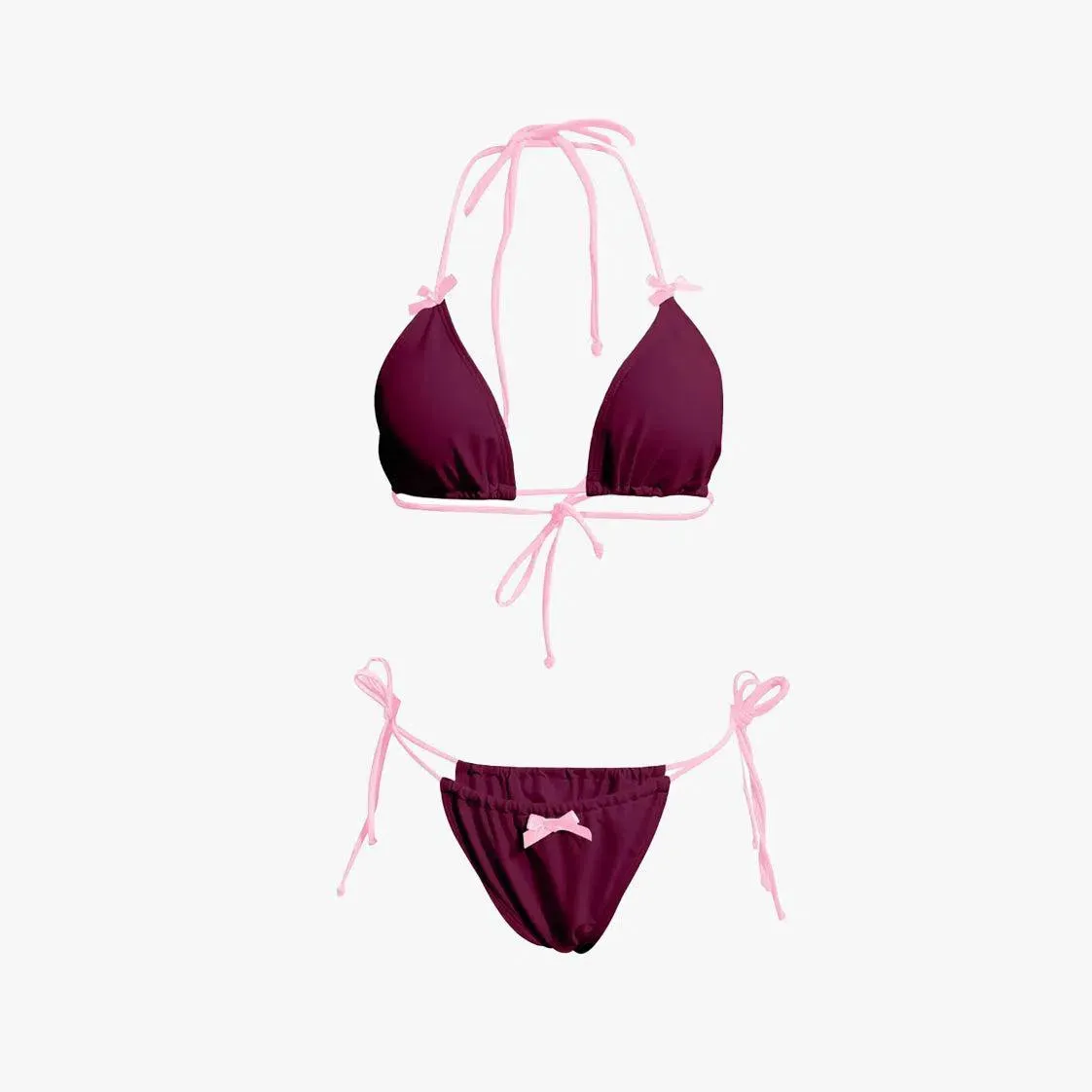Cyarra – Y2K coquette style – Ribbon bikini set