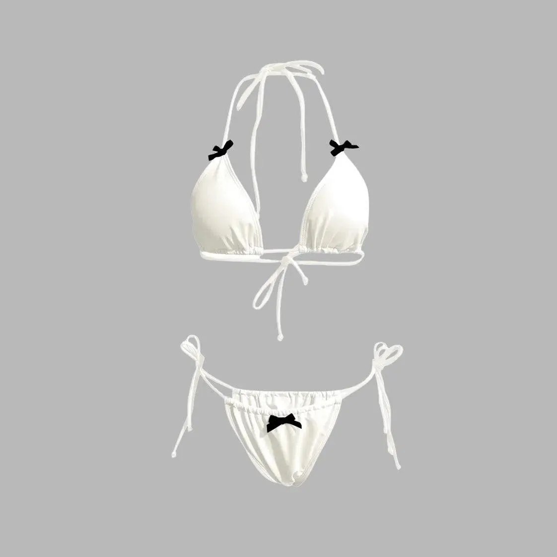 Cyarra – Y2K coquette style – Ribbon bikini set