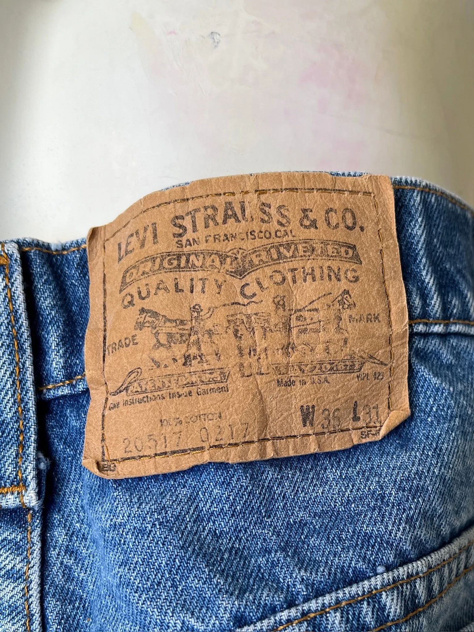 Denim Upcycled Vest
