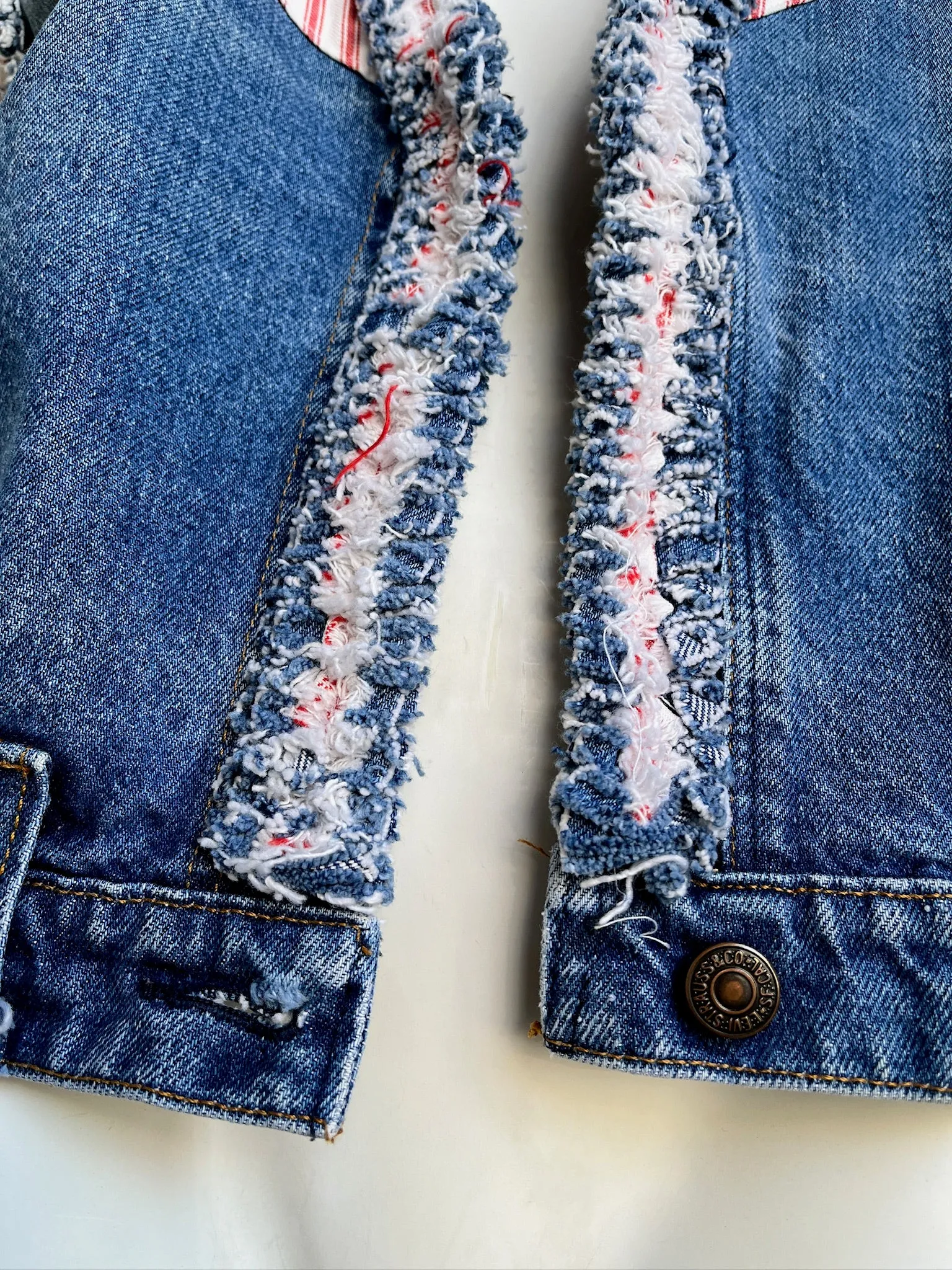 Denim Upcycled Vest