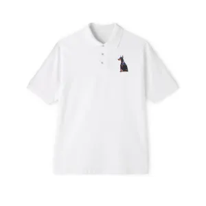 Doberman Pinscher #2  -  Men's Piqu Polo Shirt
