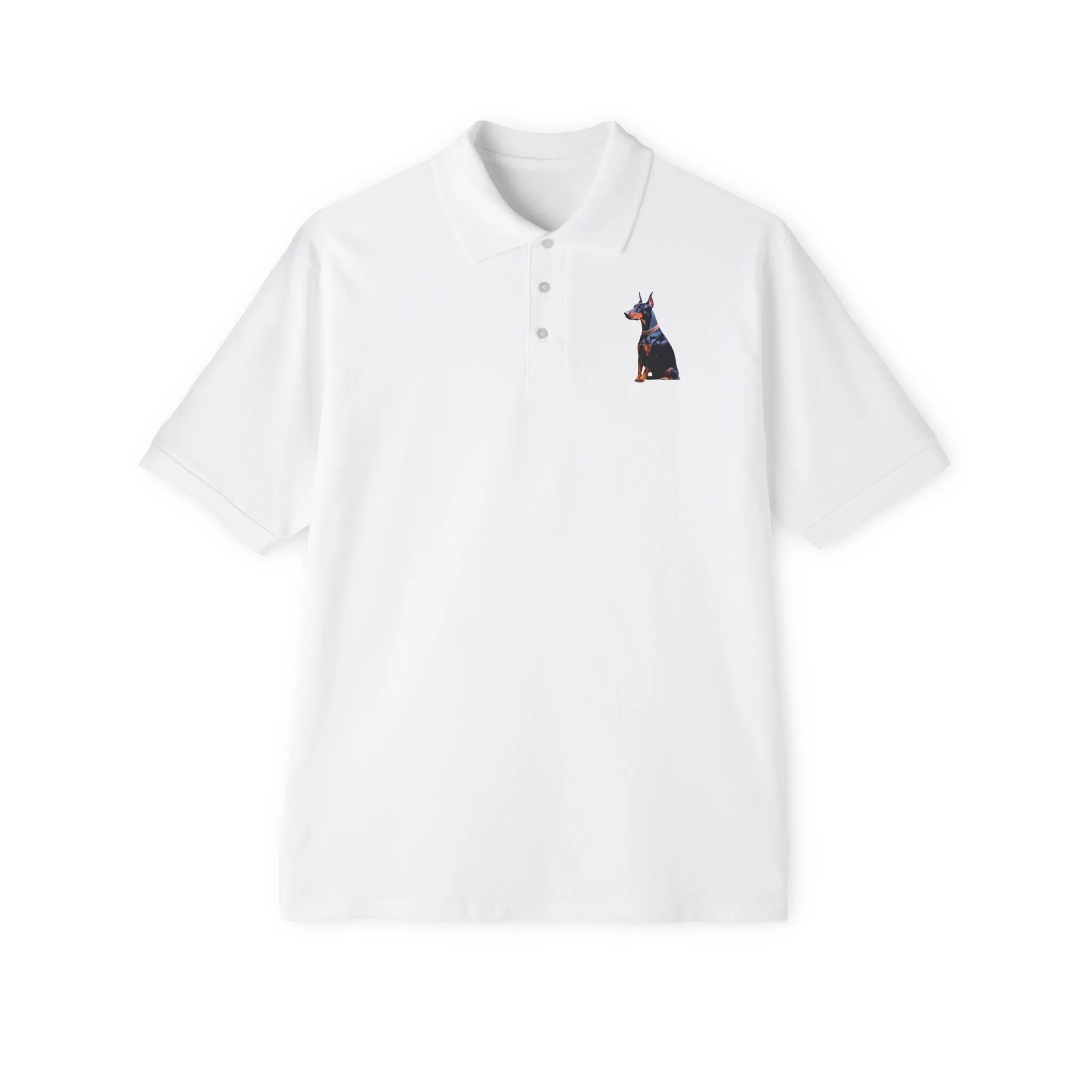 Doberman Pinscher #2  -  Men's Piqu Polo Shirt