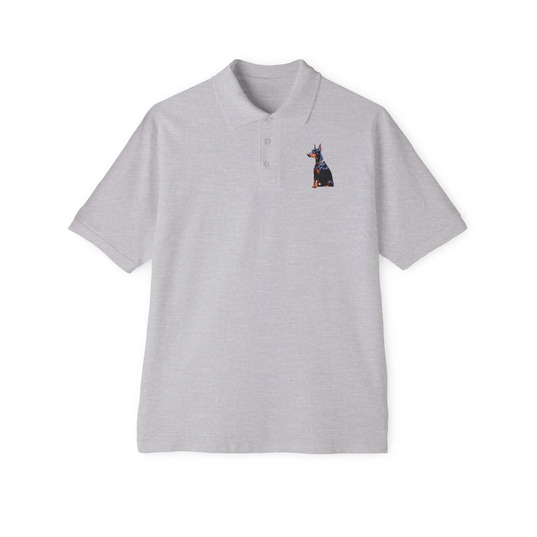 Doberman Pinscher #2  -  Men's Piqu Polo Shirt