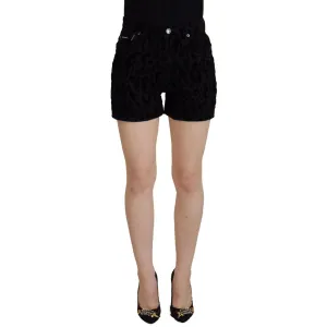 Dolce & Gabbana Chic Mid Waist Hot Pants Shorts