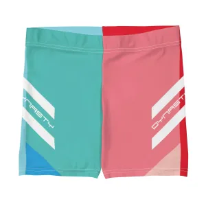 Dynasty Pastel Women's Yoga Bike Shorts