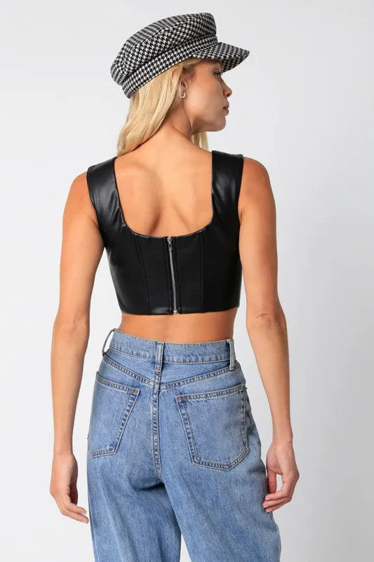 Ember Triangle Corset Top