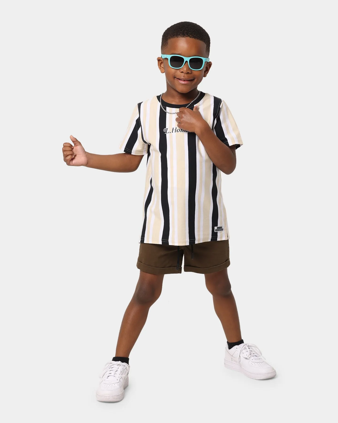EN ES Kid's All Day Chino Shorts Brown