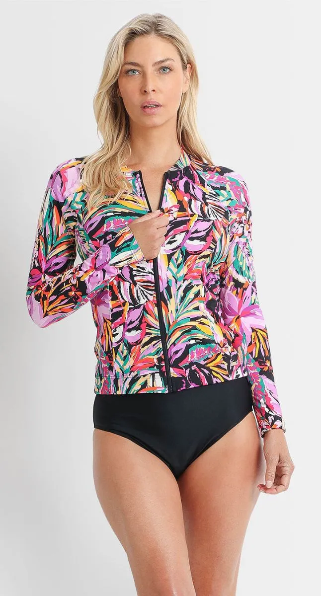 Festival Long Sleeve Mastectomy Friendly Rashie
