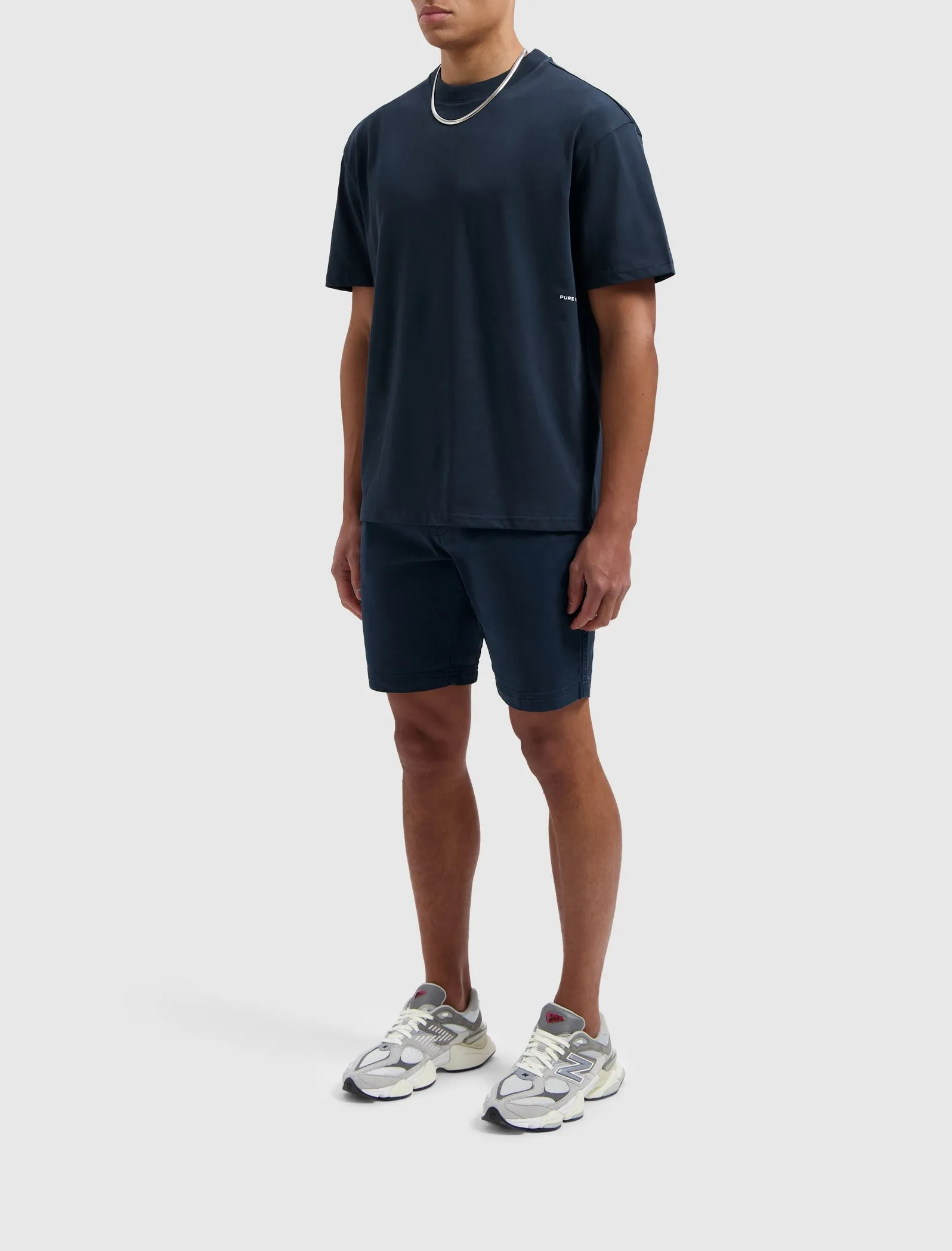 Garment Dye Shorts | Navy