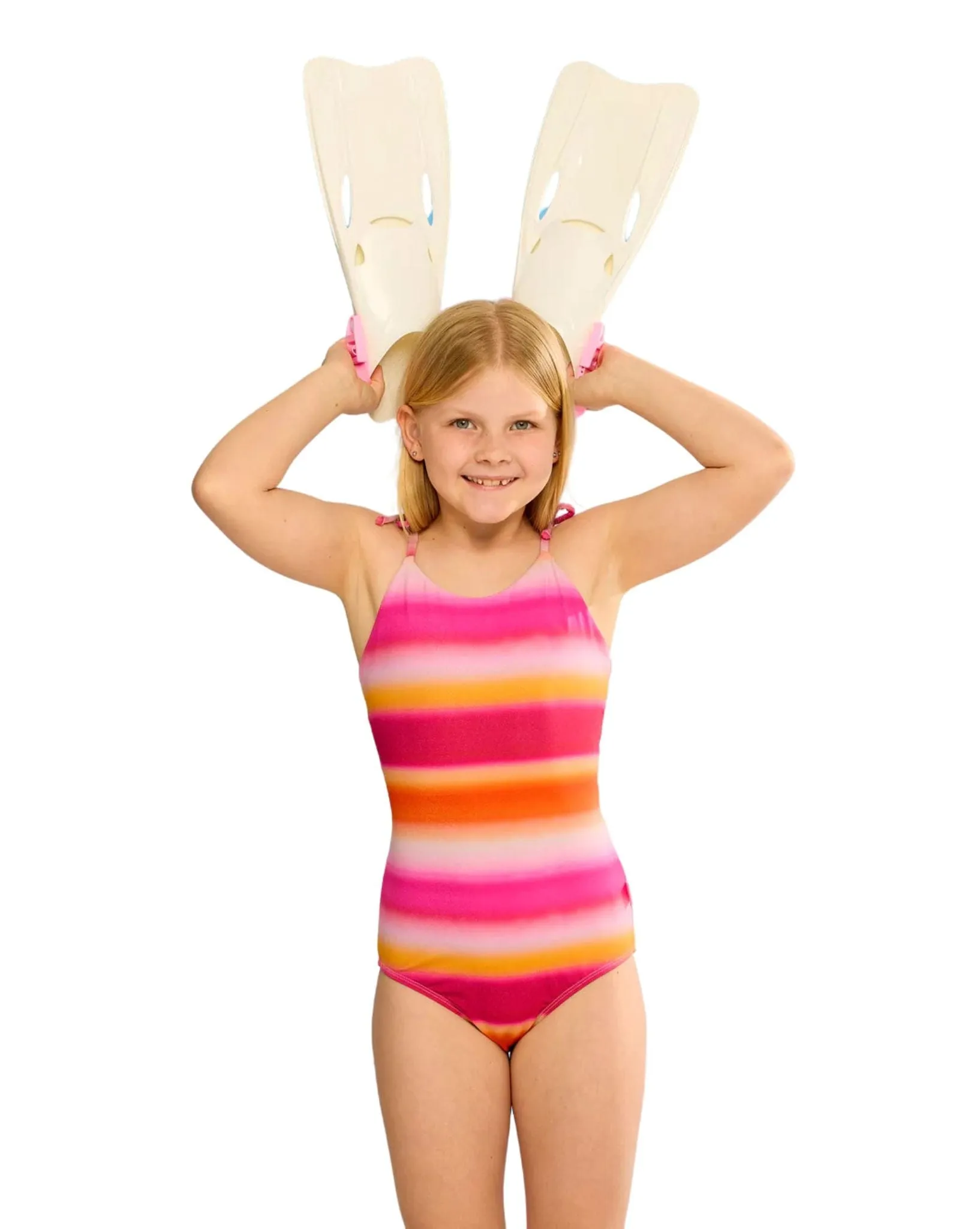 Girl's Ombre Cut Out One piece