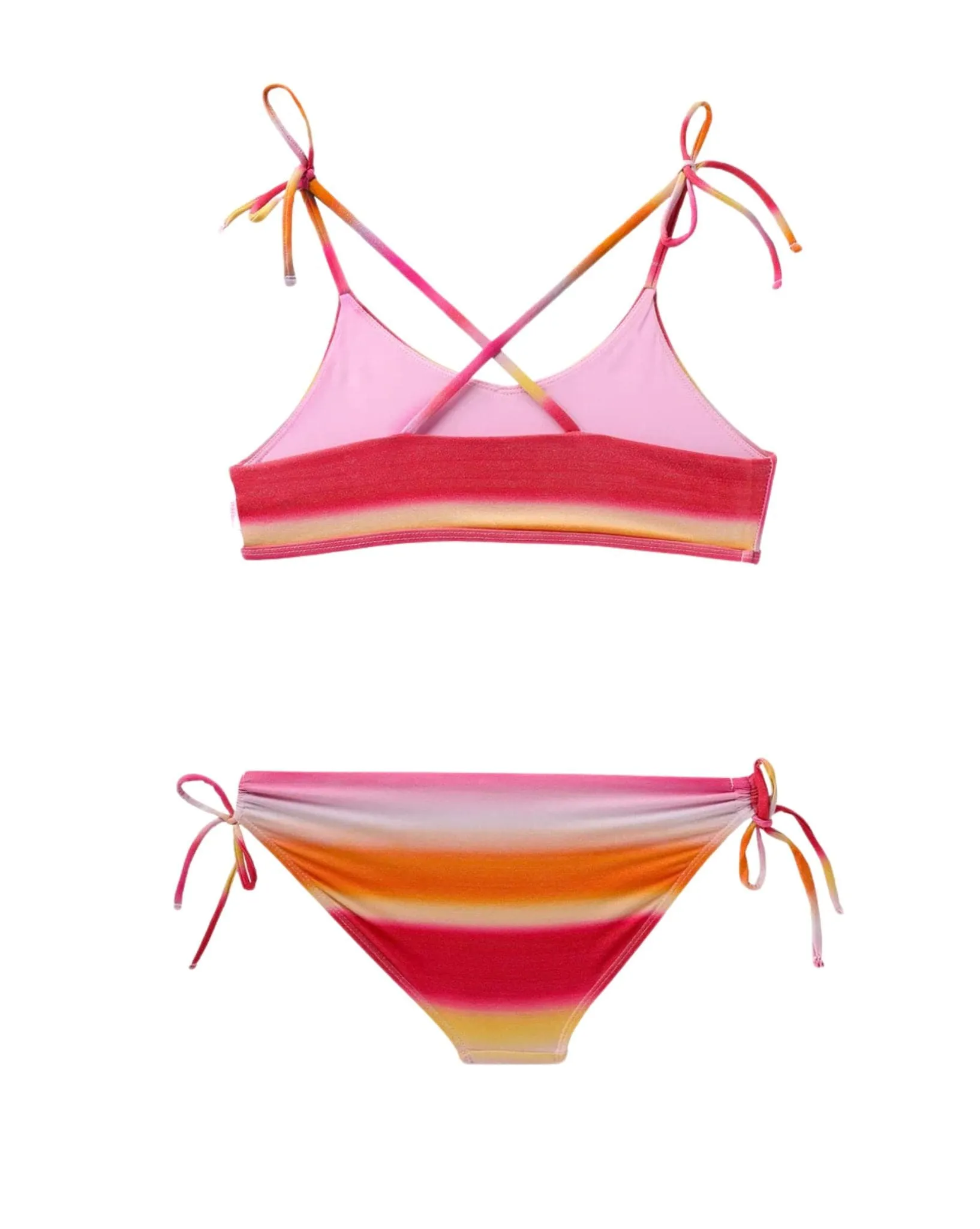 Girls Ombre Tie Bikini Set