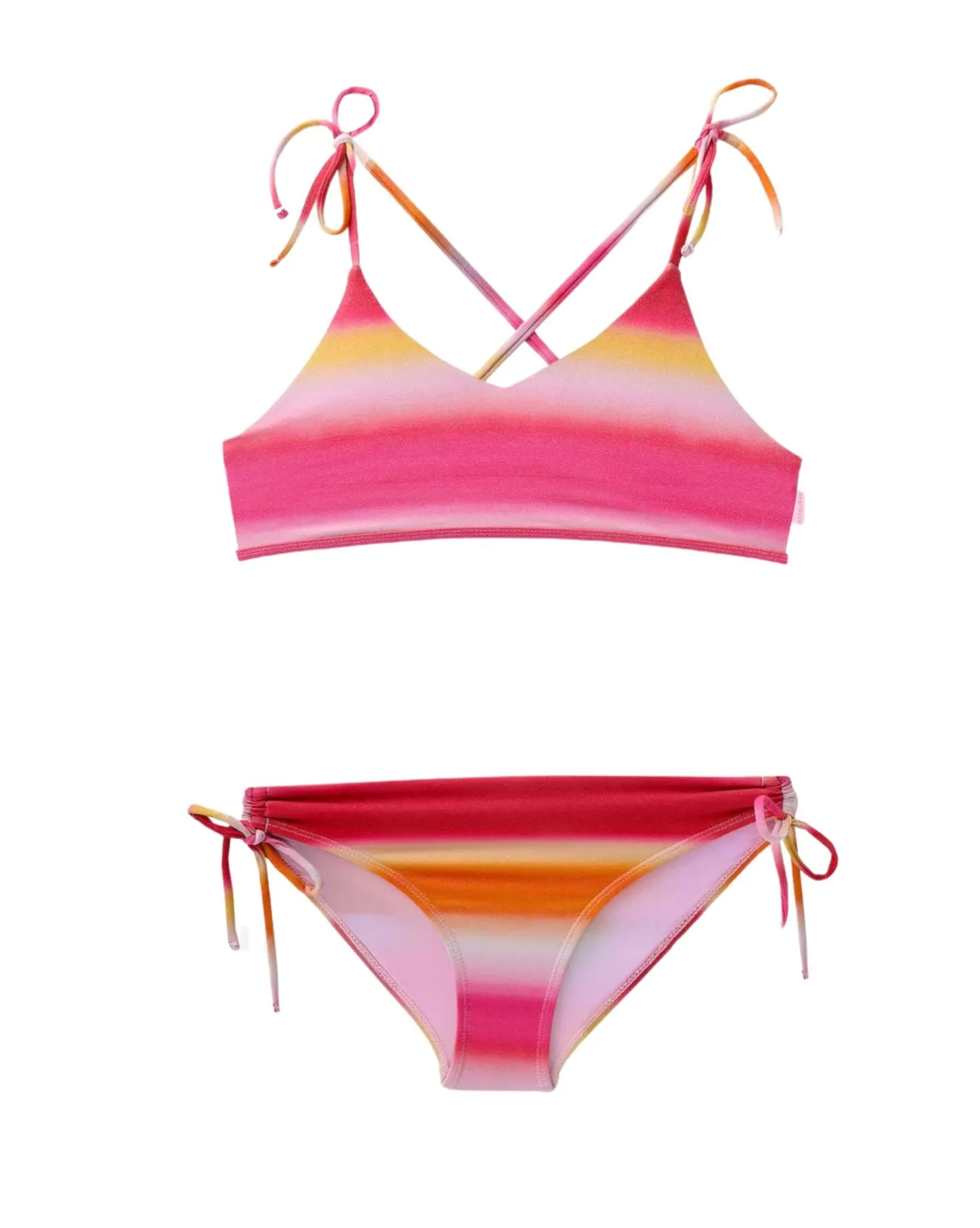 Girls Ombre Tie Bikini Set