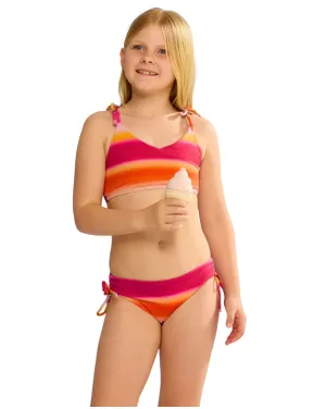 Girls Ombre Tie Bikini Set
