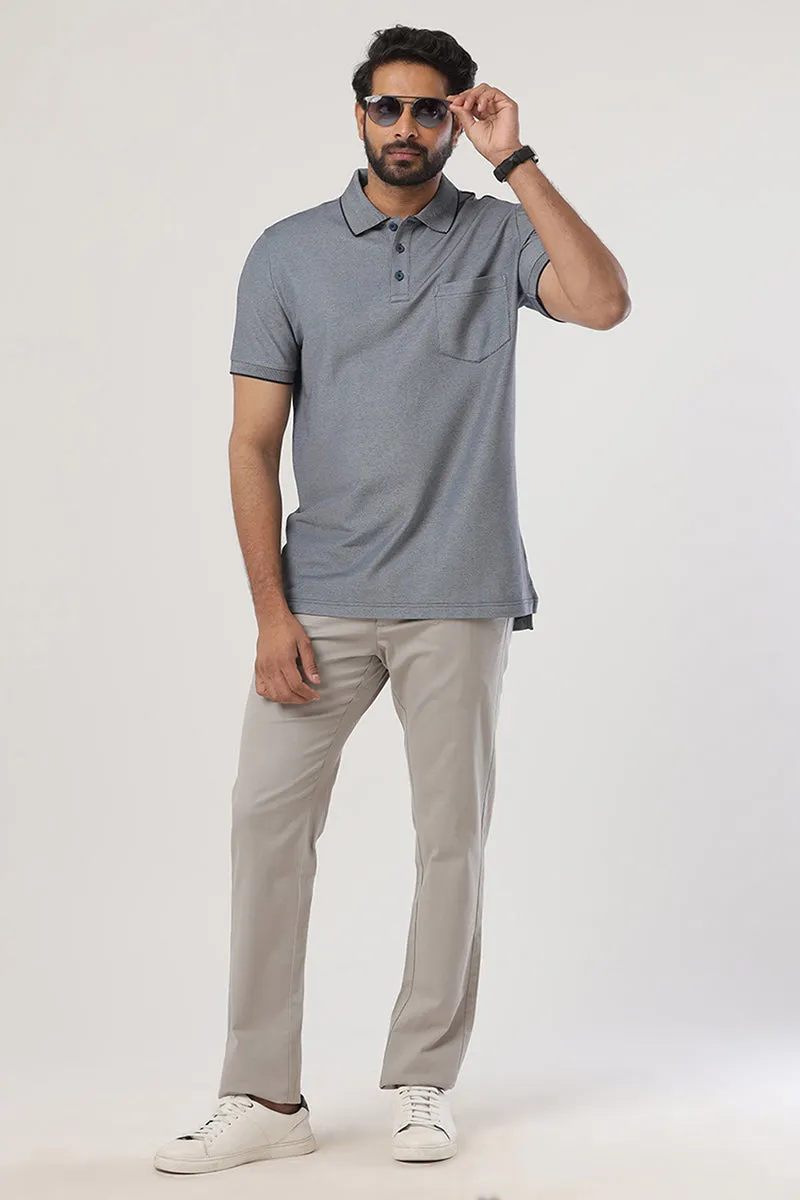 Golf Polo -Iron Gray T-Shirts For Men | Ariser