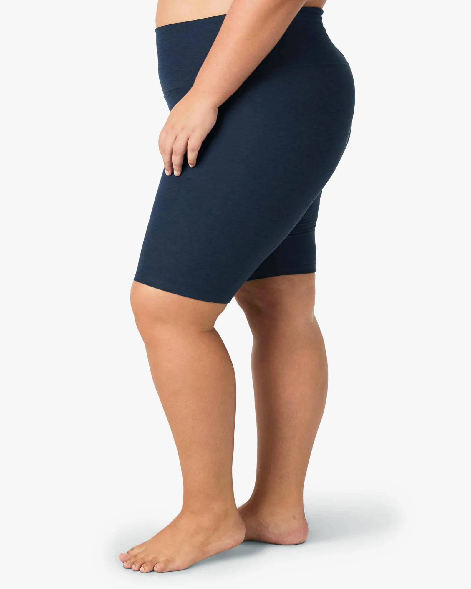 Hazel High-Rise Bike Short | Navy