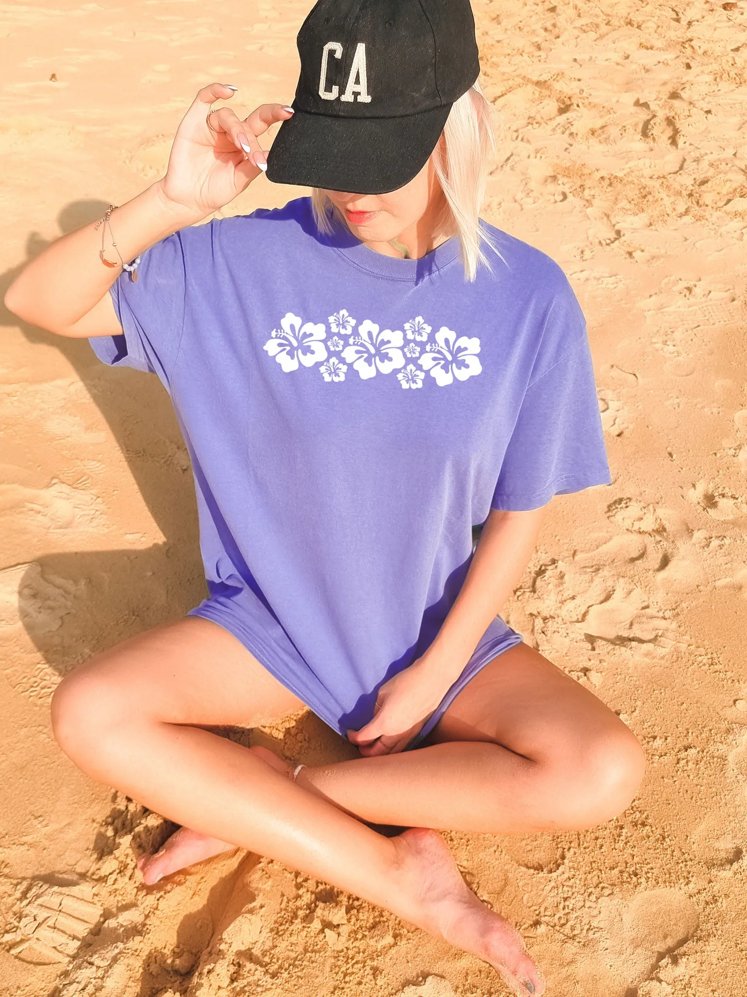 Hibiscus Flowers Comfort Colors® Tshirt