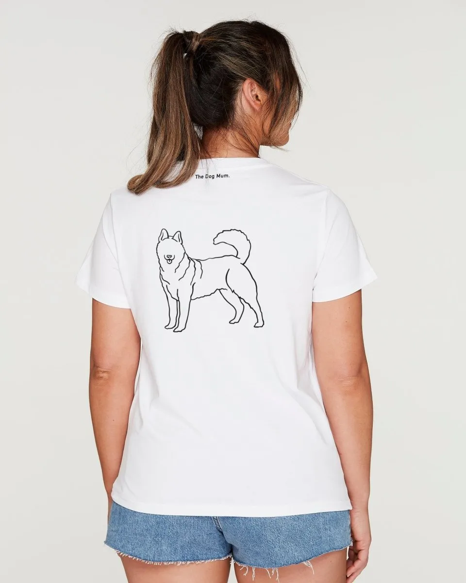 Husky Mum Illustration: Classic T-Shirt