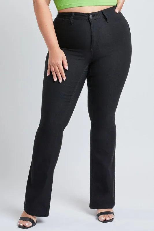 Hyperstretch Basic High-Rise Flare
