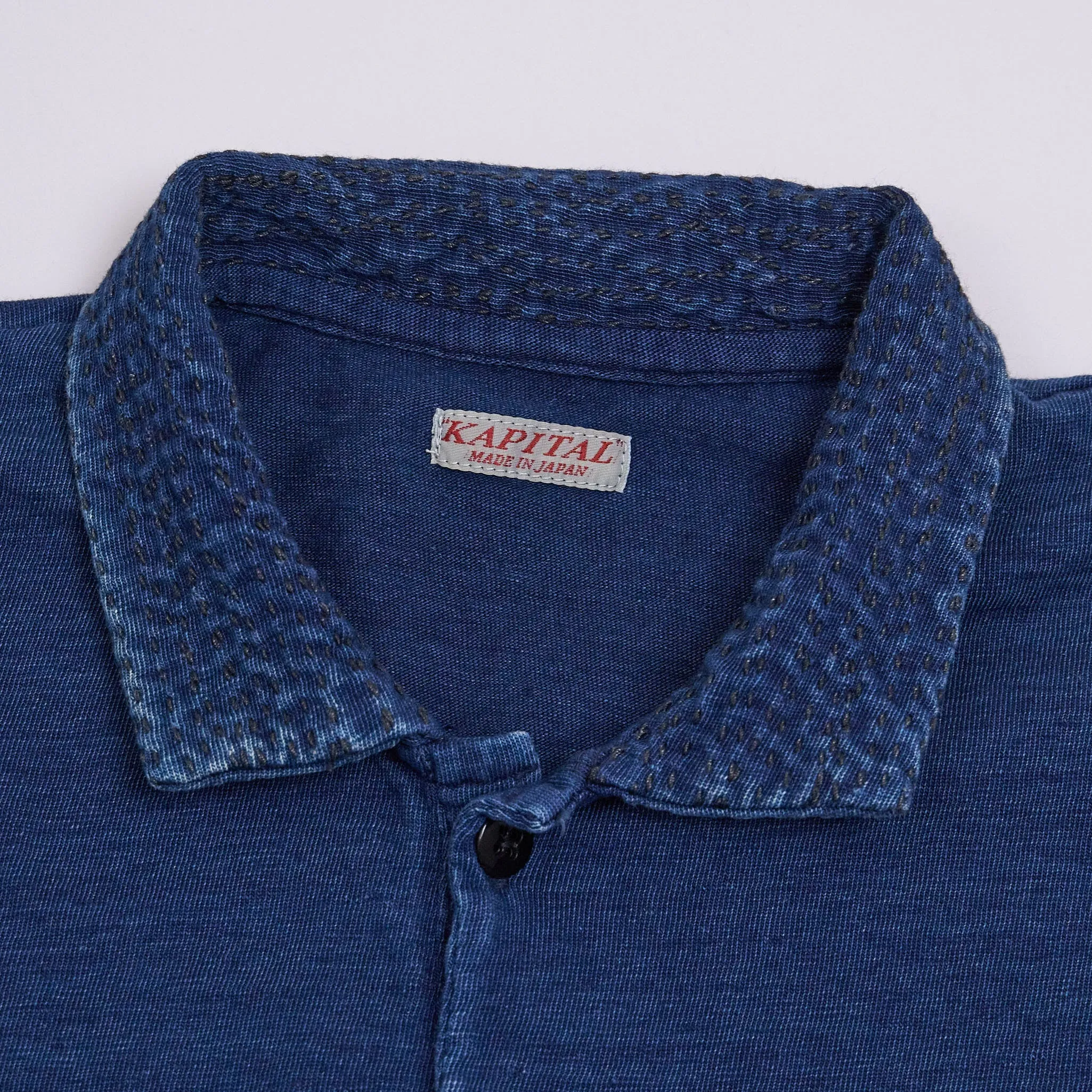 Kapital Classic Indigo Polo Shirts